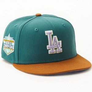 New Era LA Dodgers 2020 World Series Side Patch 59FIFTY Fitted Hat